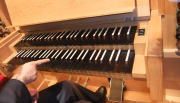 オルガンの鍵盤